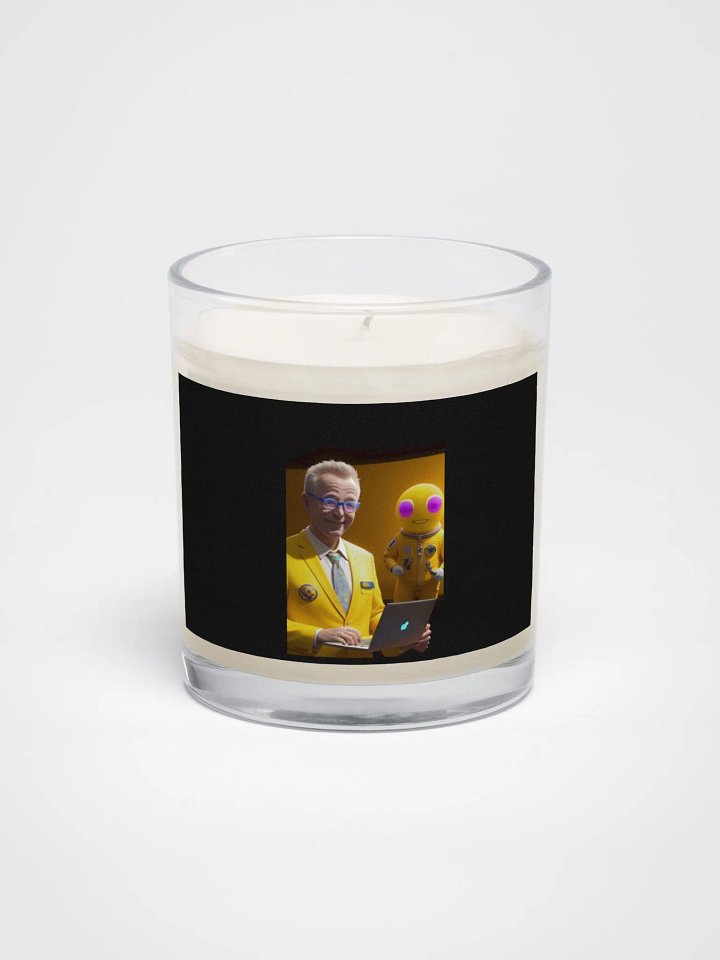 Gramps and Artie of Artificial Idiot Jokes candle product image (1)