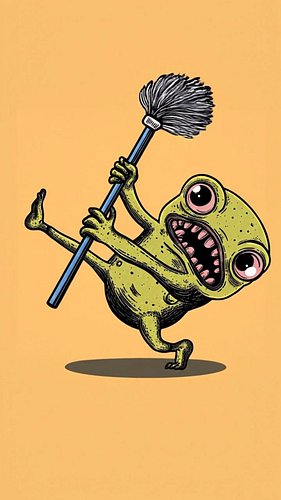 Mop bop clean ‘till you drop 🫧🧽🧼