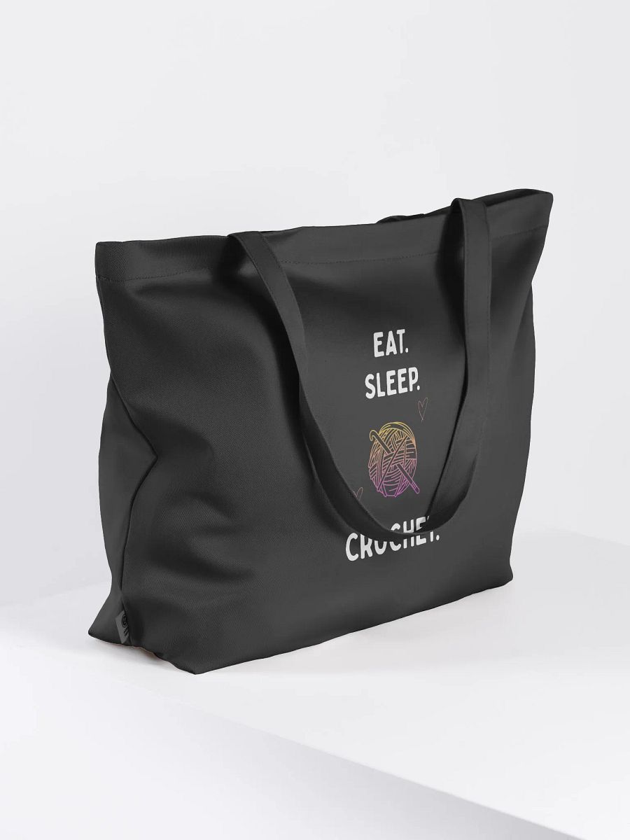 Eat Sleep Crochet Tote product image (4)