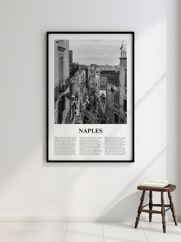 Naples 01 Newspaper Poster product image (2)