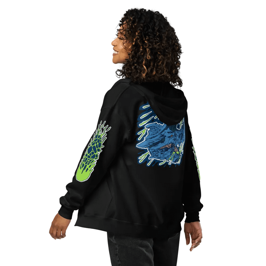 Brachydios (Alt Design) Zip-Up Hoodie product image (16)