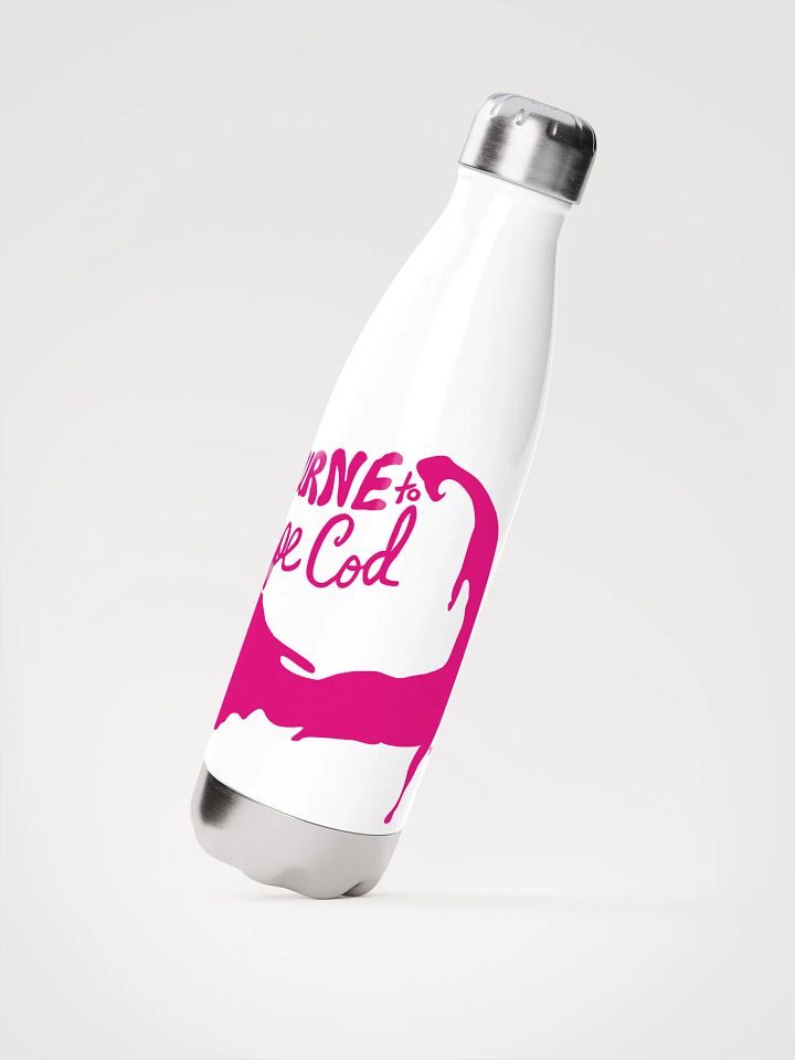 BOURNE to Cape Cod™ | Stainless Bottle | Vibrant Pink on White 💧 product image (2)