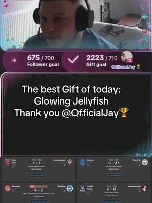 One of the best Gifts in my LIVE. Thank you, OfficialJay🏆! For your support to my content.@OfficialJay🏆 #livegift #glowingjellyfish 