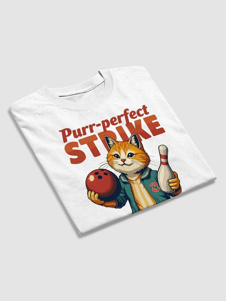 Purr-fect Strike Cat T-Shirt product image (2)