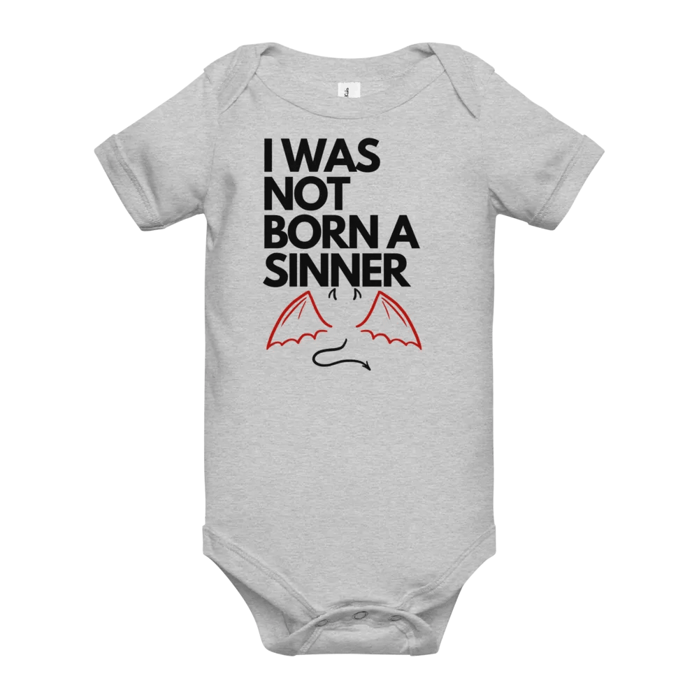 I Was Not Born a Sinner Onesie product image (25)
