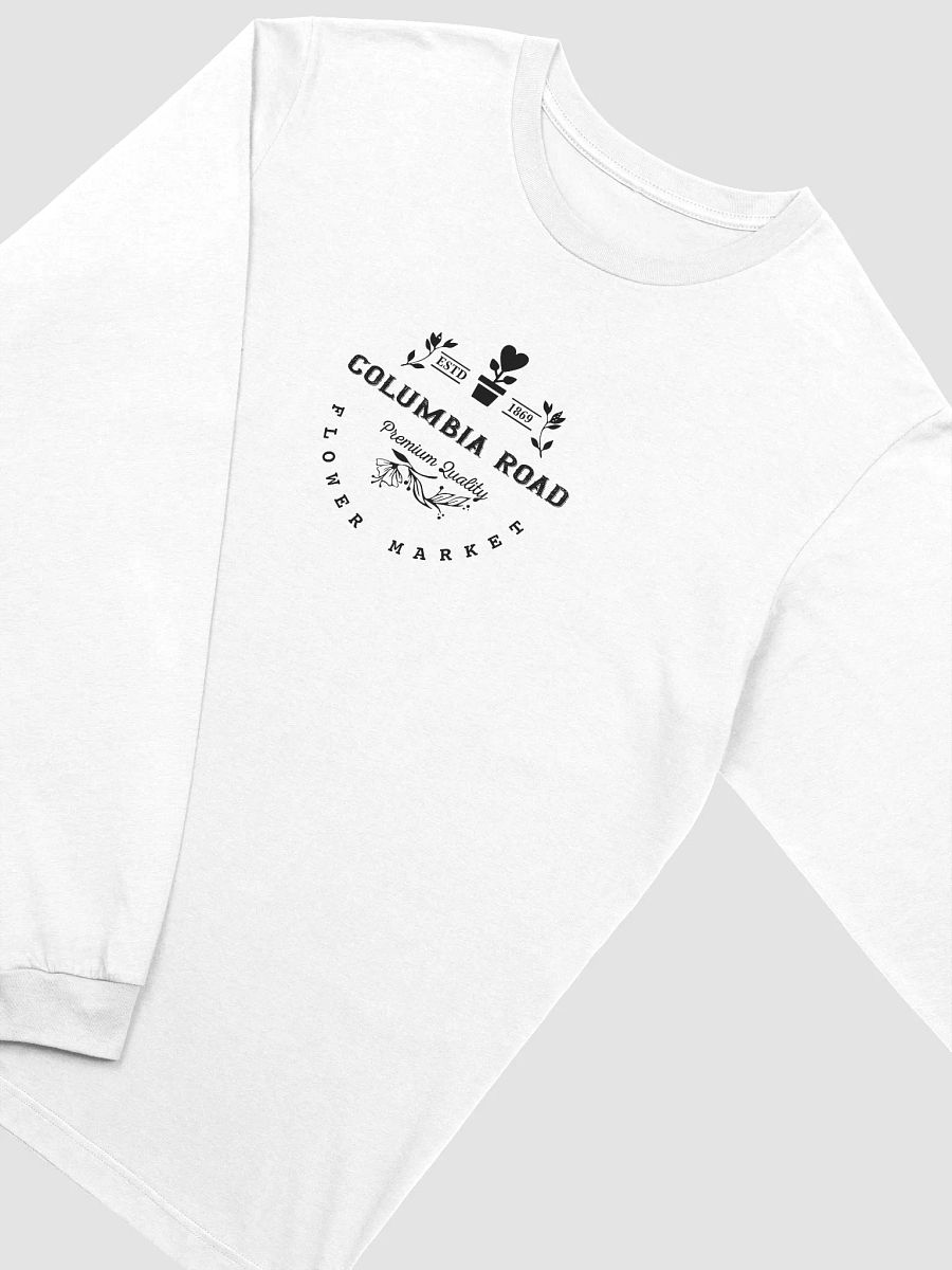 Columbia Road Market Long Sleeve T Shirt (White) product image (3)