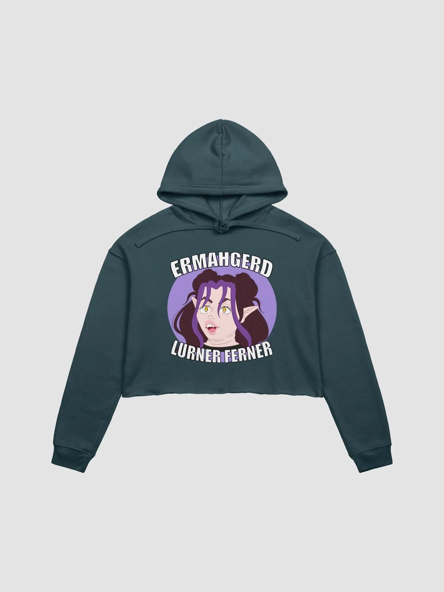 ERMAHGERD Crop Hoodie product image (1)