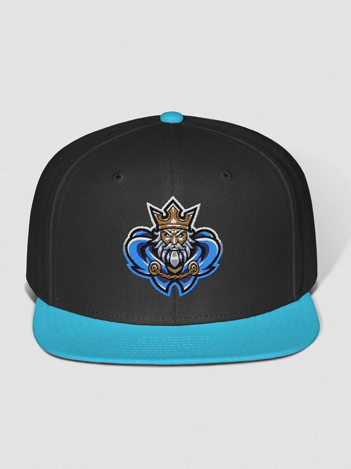Aqua Flat Brim Hat product image (2)