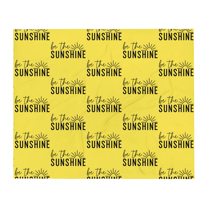 Be The Sunshine Blanket product image (1)