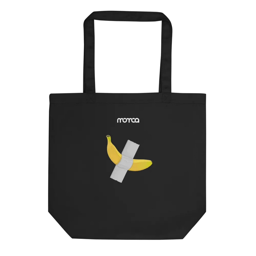 Banana Wall Art Tote Bag - Iconic Duct Tape Banana Artwork Design product image (1)