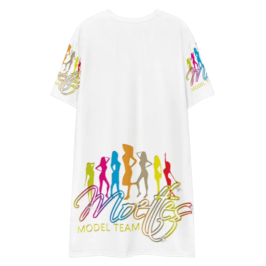 MOETTES PASSION WHT T SHIRT DRESS product image (7)