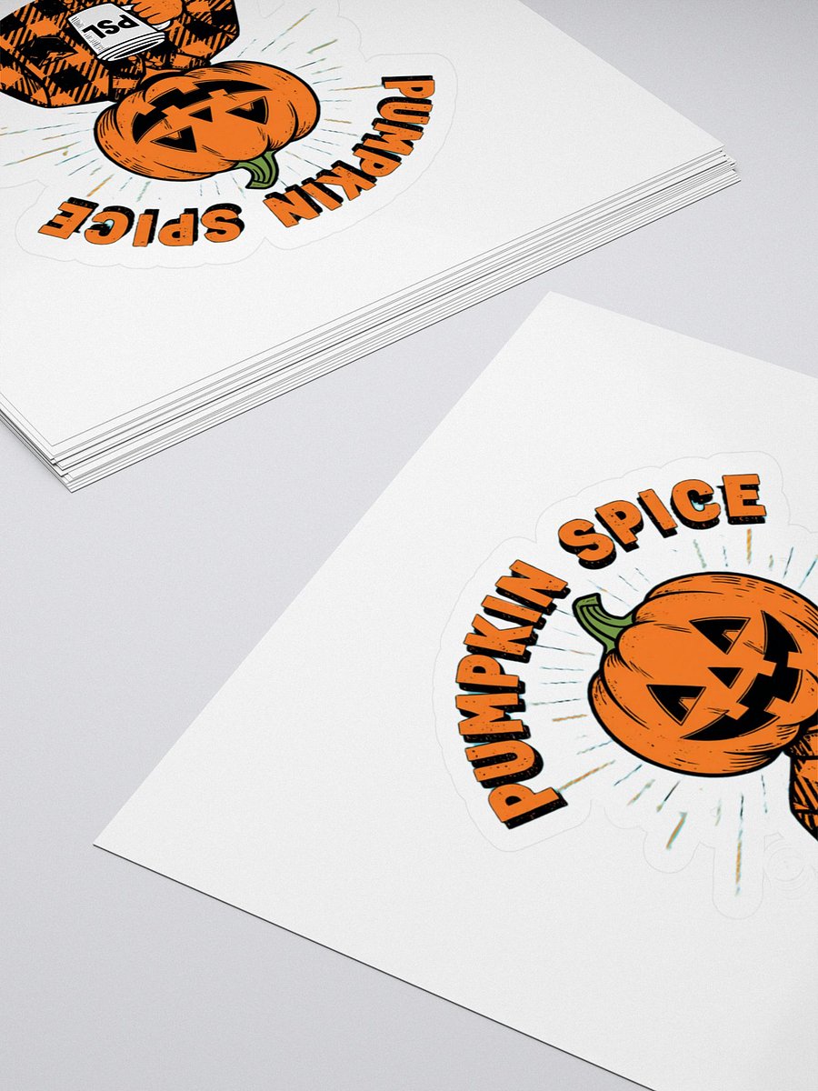 Pumpkin Spice PSL Kiss Cut Stickers product image (4)