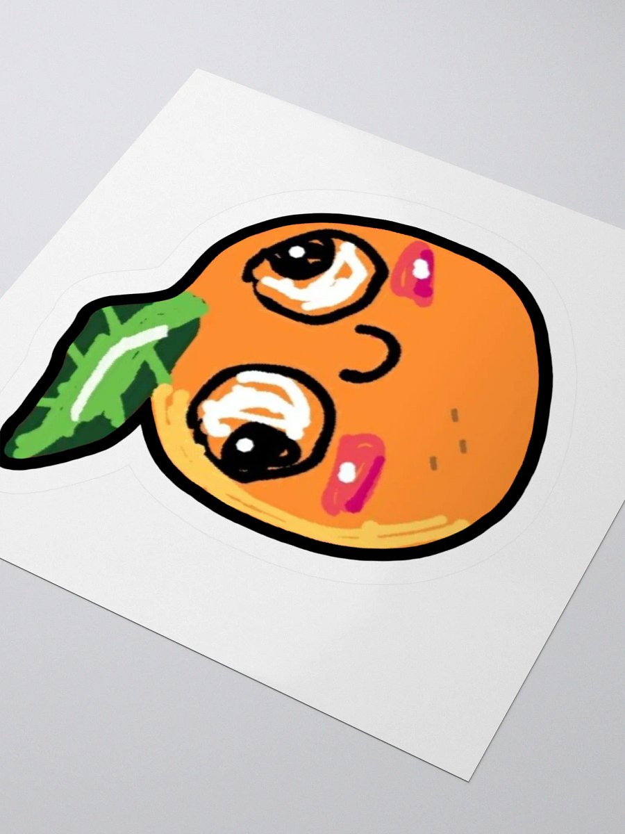 Derp orange sticker product image (9)