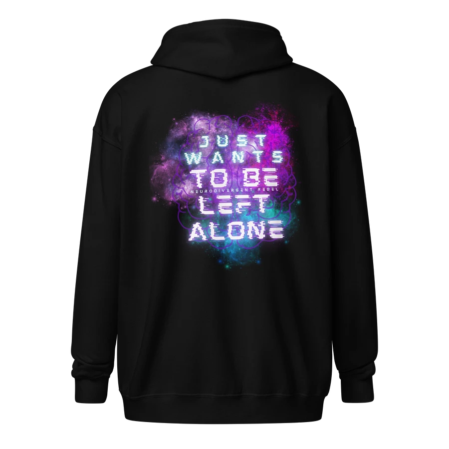 Just Wants to be Left Alone Zip Hoodie product image (1)