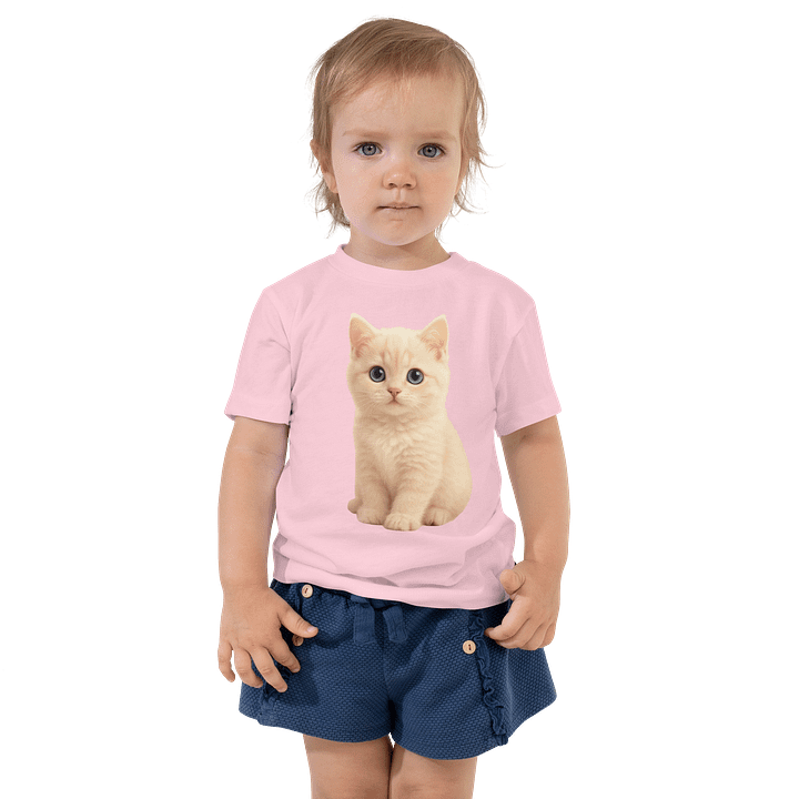 Cute Cat Shirt Pink product image (1)