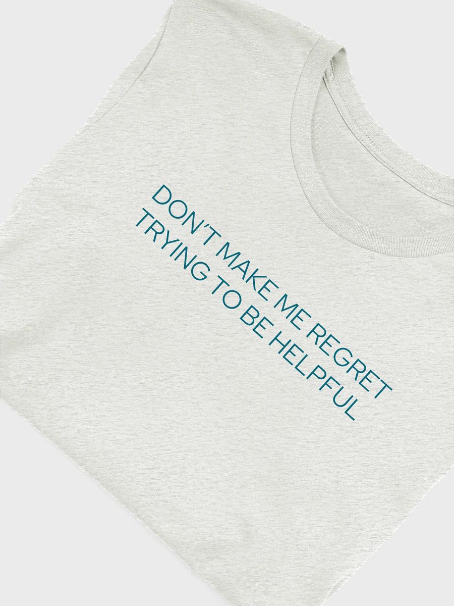 Don’t Make Me Regret - Slim-fit Tee product image (5)