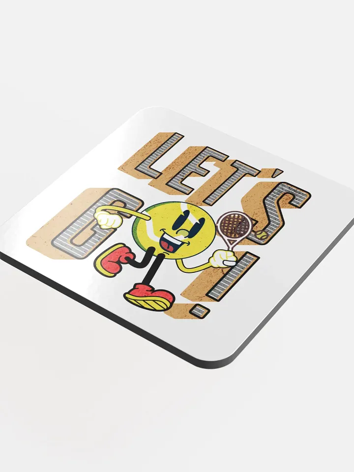 Lets Go Mascot Tennis Ball Coaster Set product image (1)