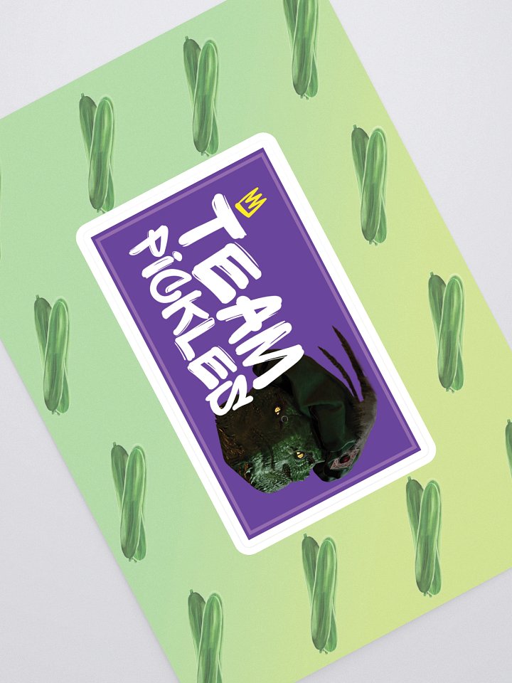 Team Pickles Sticker product image (2)