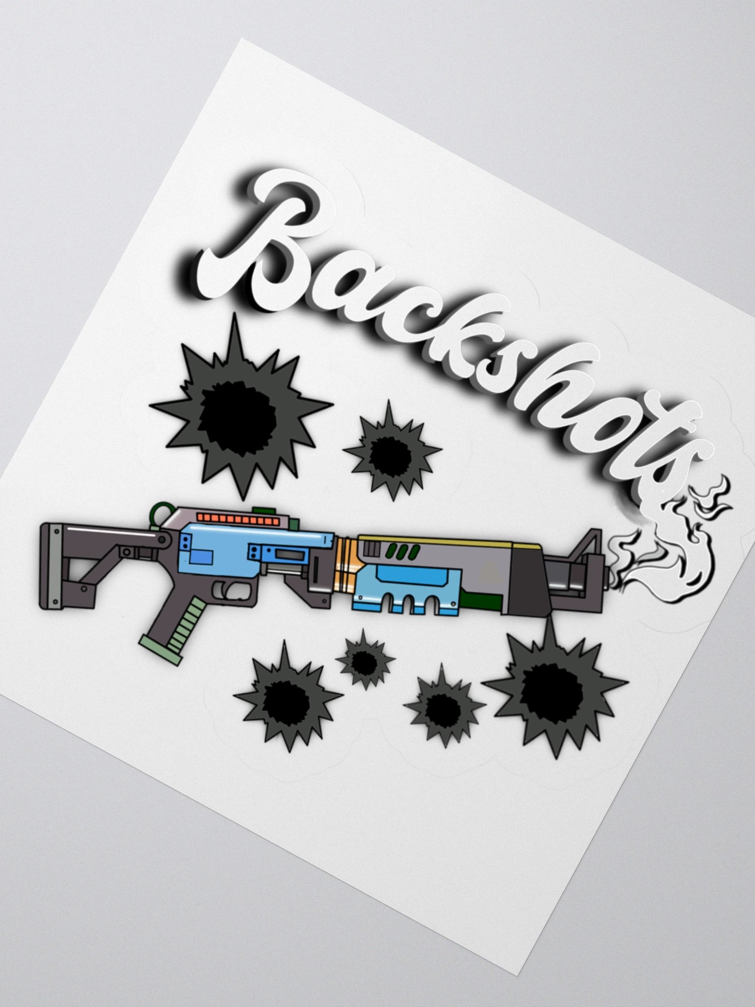 Back shots sticker product image (5)