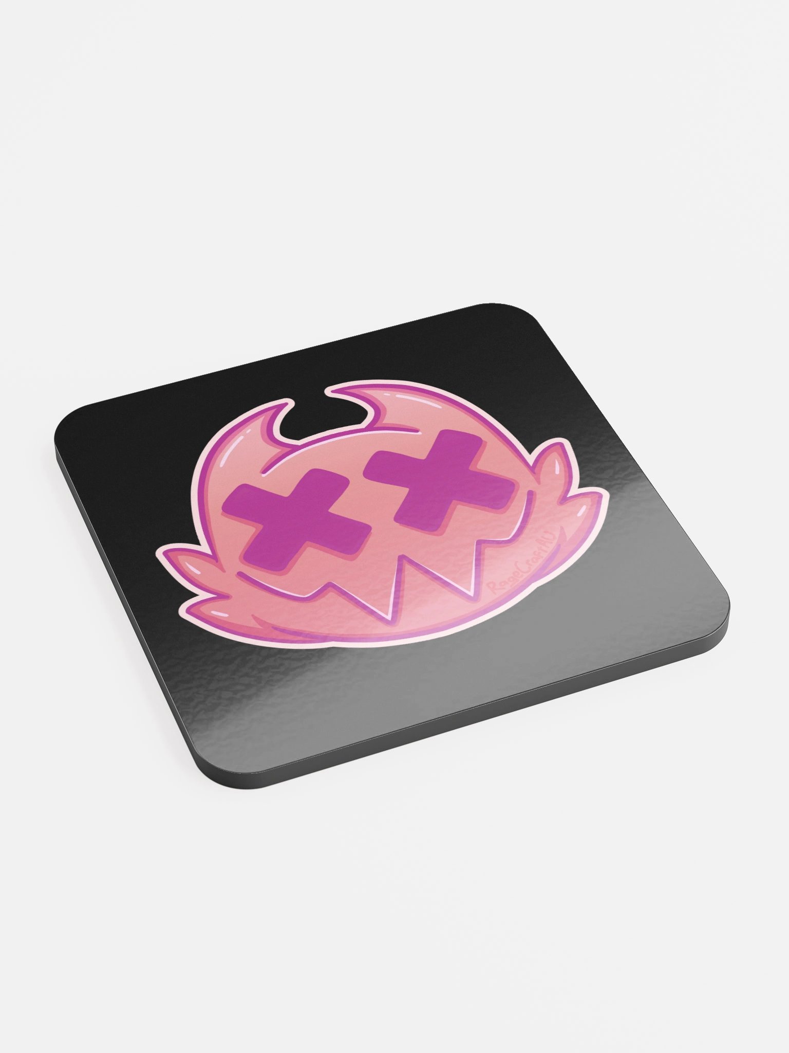 Rage Cat Cork Coaster product image (2)