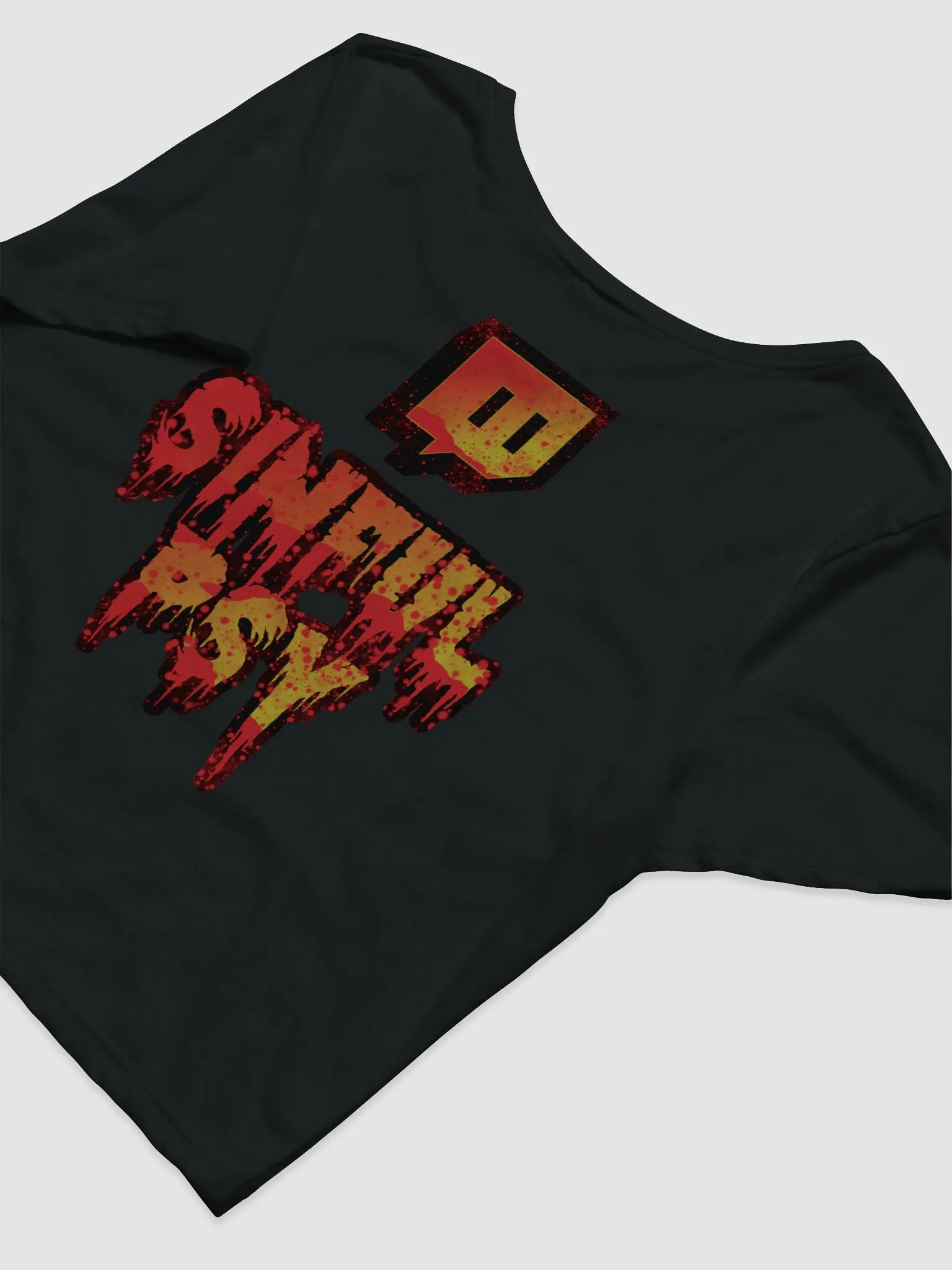 Scorpion X Gengar (Galaxy) Bella+Canvas Crop Baby Tee product image (6)