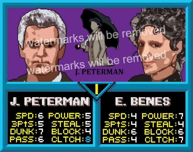 NBA Jam Digital Custom Pop Art / TV / Seinfeld / J Peterman product image (1)