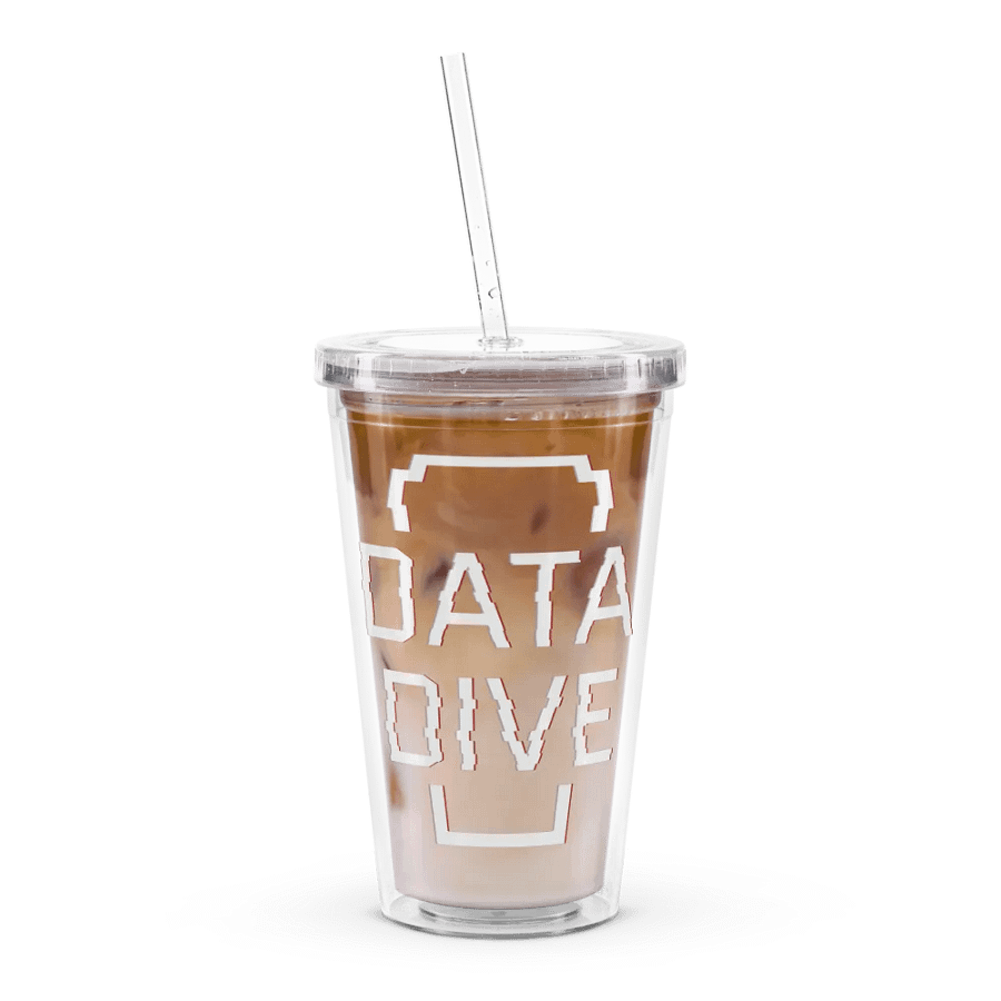 Data Dive Double Wall Acrylic Plastic Tumbler (16oz) product image (2)