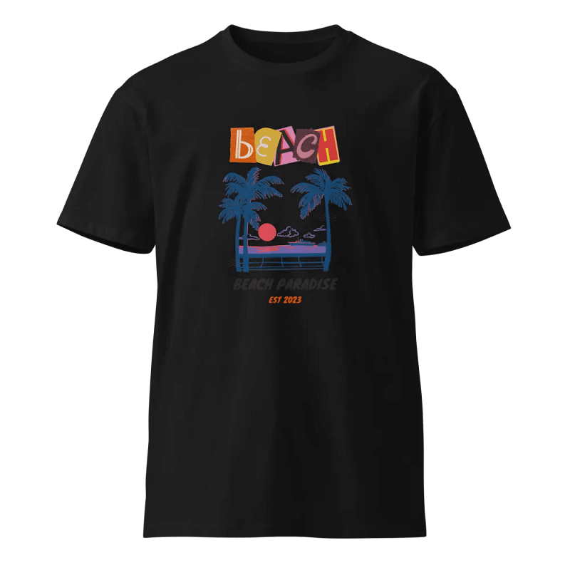 Tropical Paradise Sunset T-Shirt