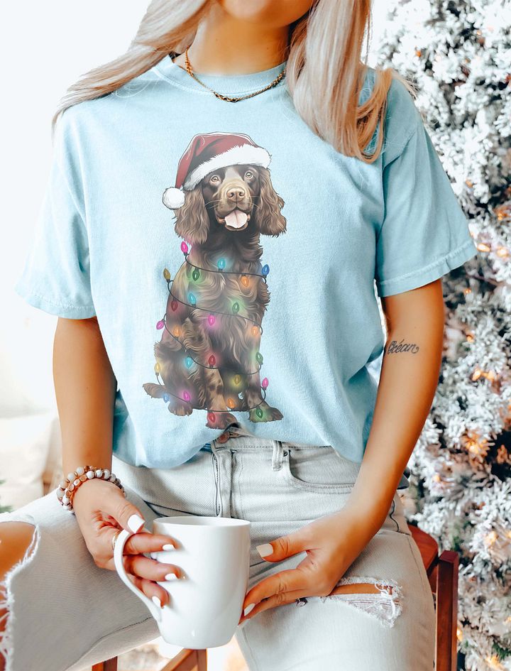 Funny Boykin Spaniel Christmas T-Shirt for Boykin Spaniel Paw-rents product image (11)