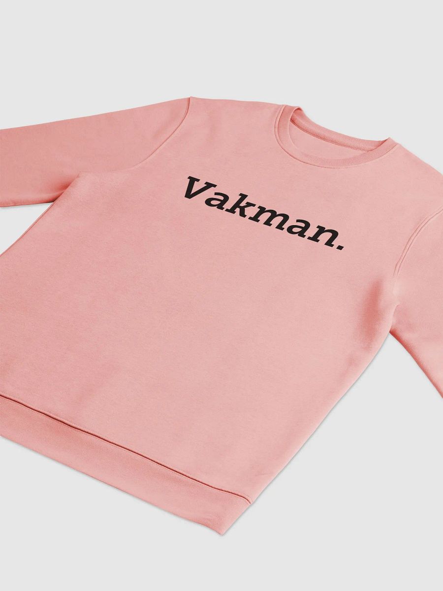 Vakman - Eco Sweatshirt (black text) product image (6)