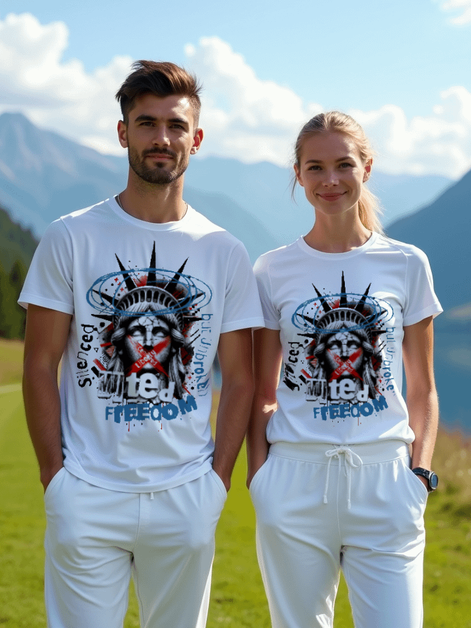 Muted Freedom | Unisex Tri-Blend-T-Shirt Bella + Canvas product image (1)