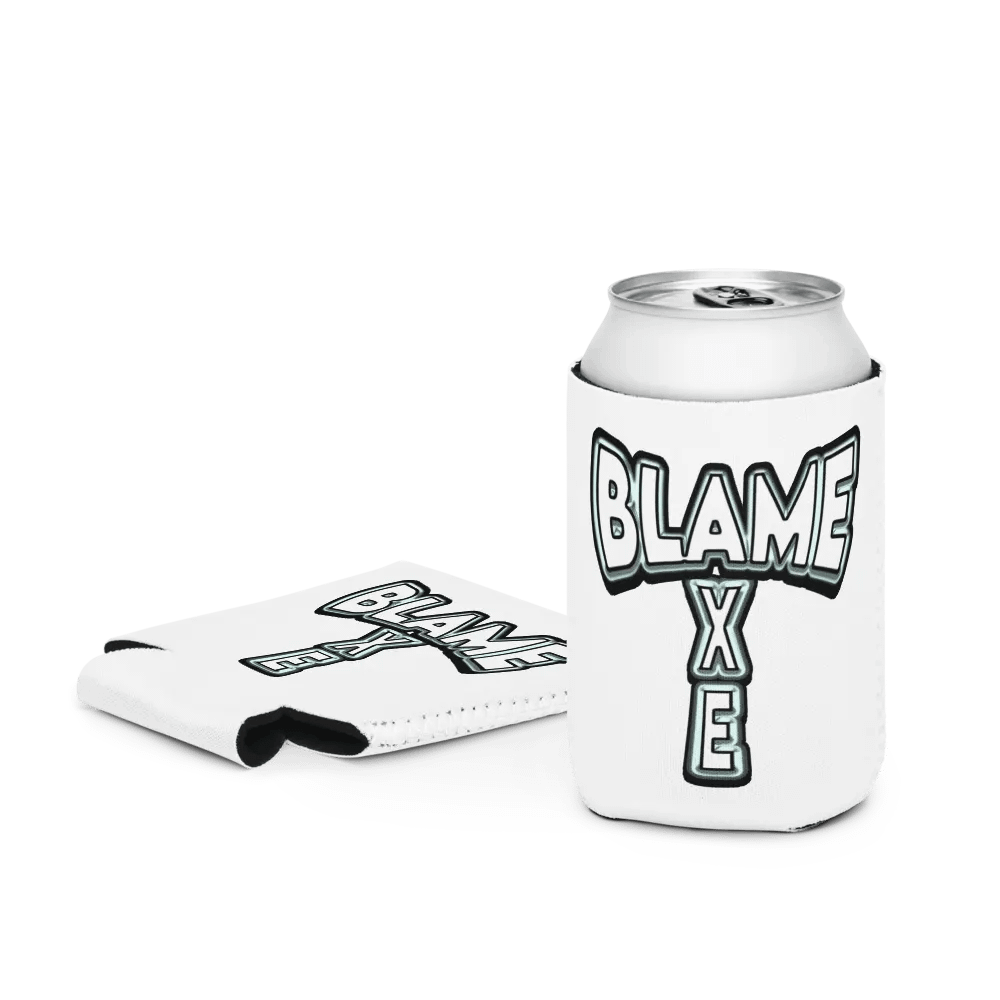 Blame Axe Coozie w/white letters product image (1)
