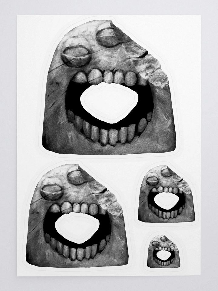 Wailing Headstone Stickers product image (1)