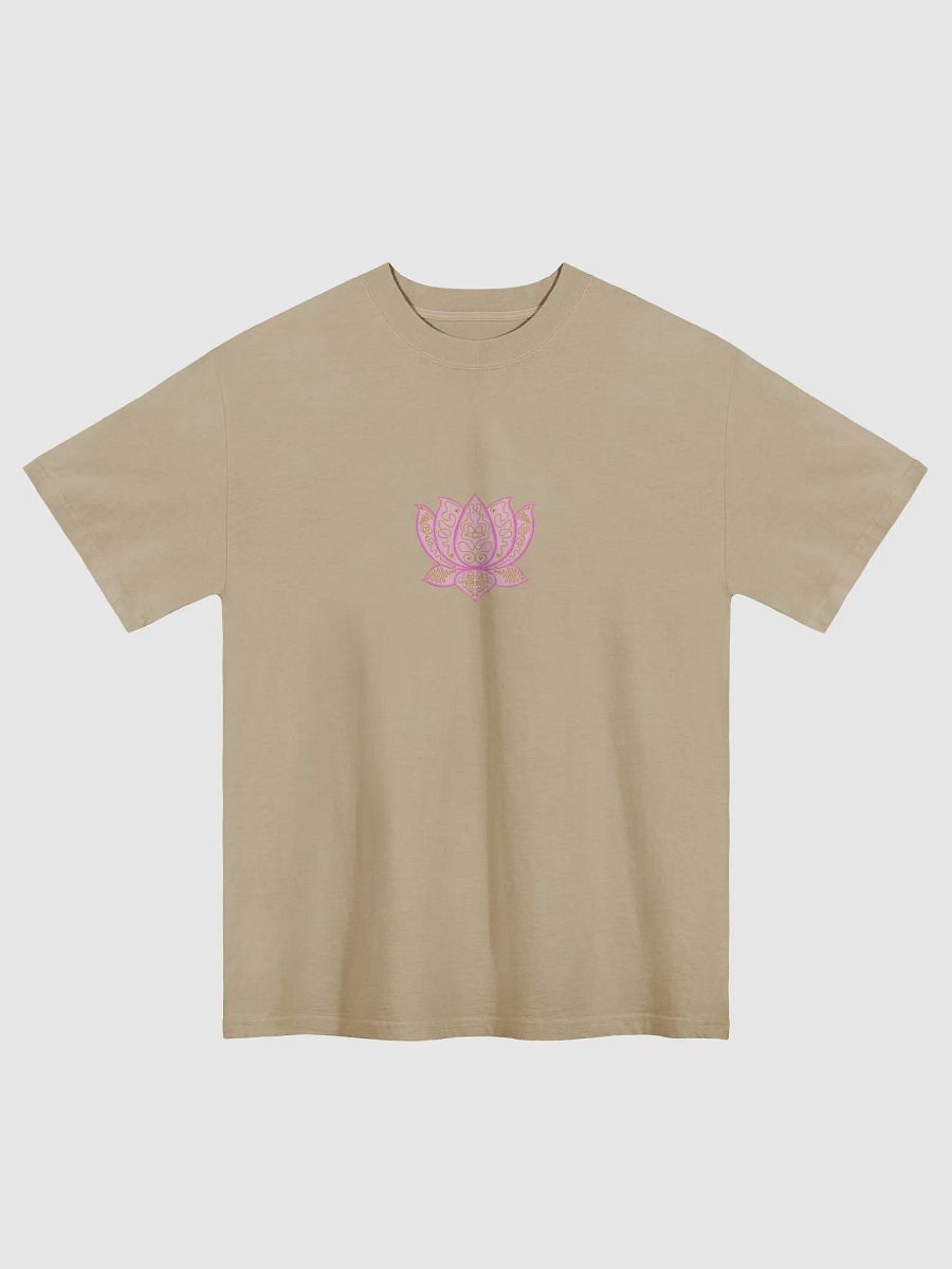 Golden Lotus Oversized Tee product image (1)