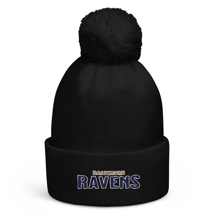 Fierce Embroidered Pom-Pom Beanie | NFL | Home Locker product image (1)