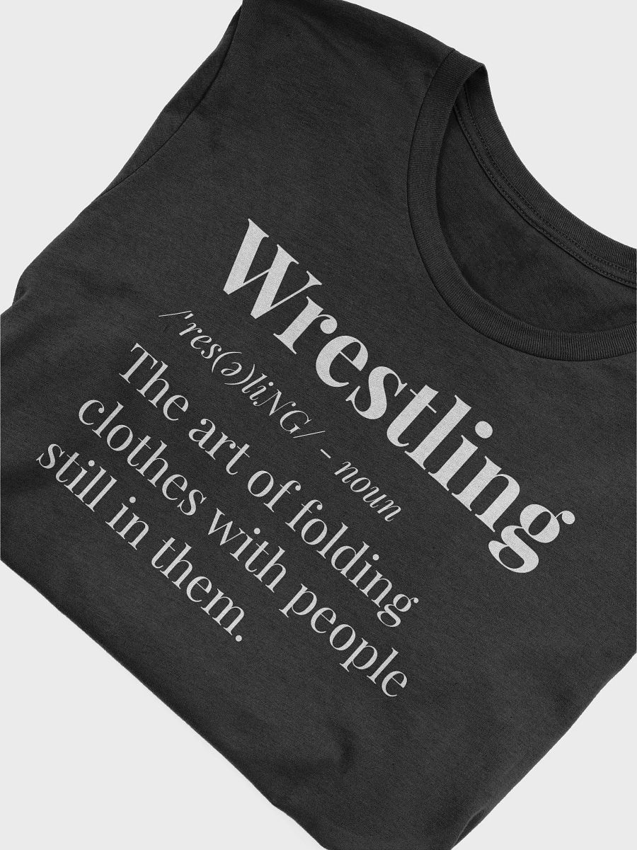 Wrestling Definition T-Shirt product image (5)