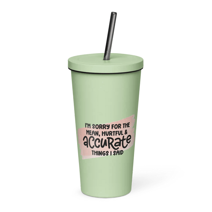 Apology | Insulated Tumbler product image (1)
