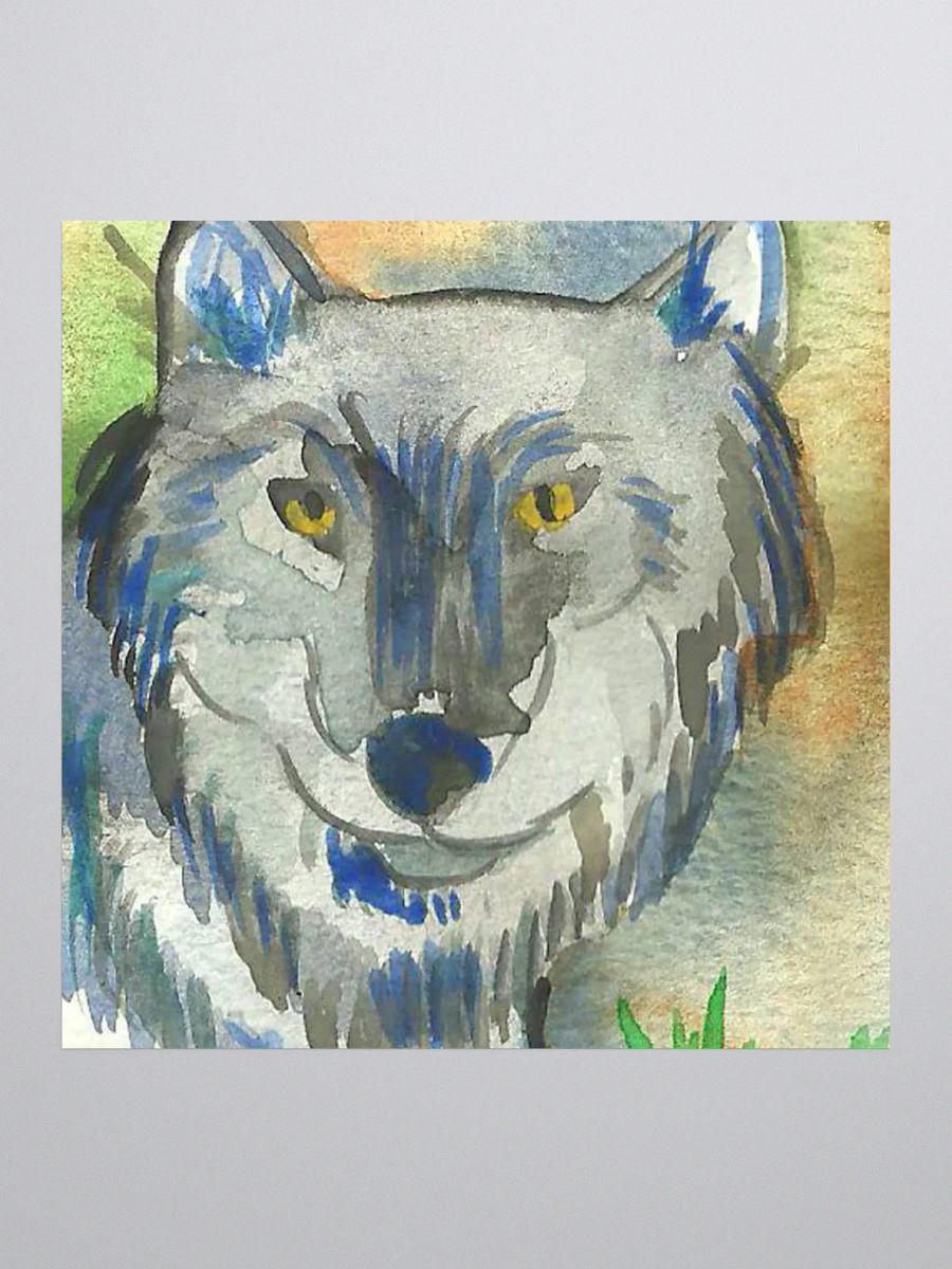 Gray Wolf Sticker product image (3)
