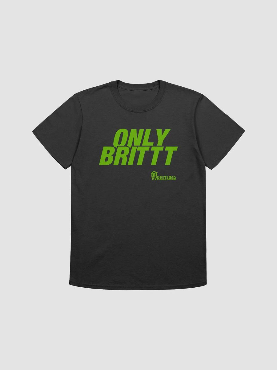 QSHW ONLY BRITTT (GREEN DESIGN) T-SHIRT product image (1)