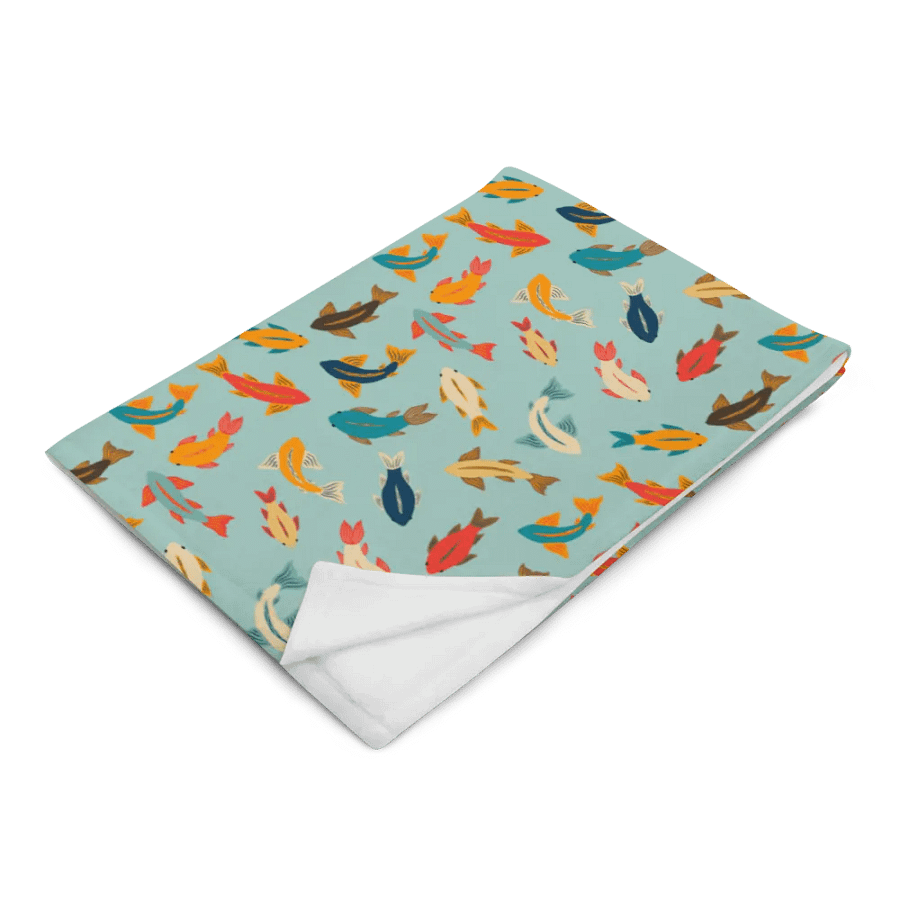 Aquatic Encounters - Throw Blanket product image (5)