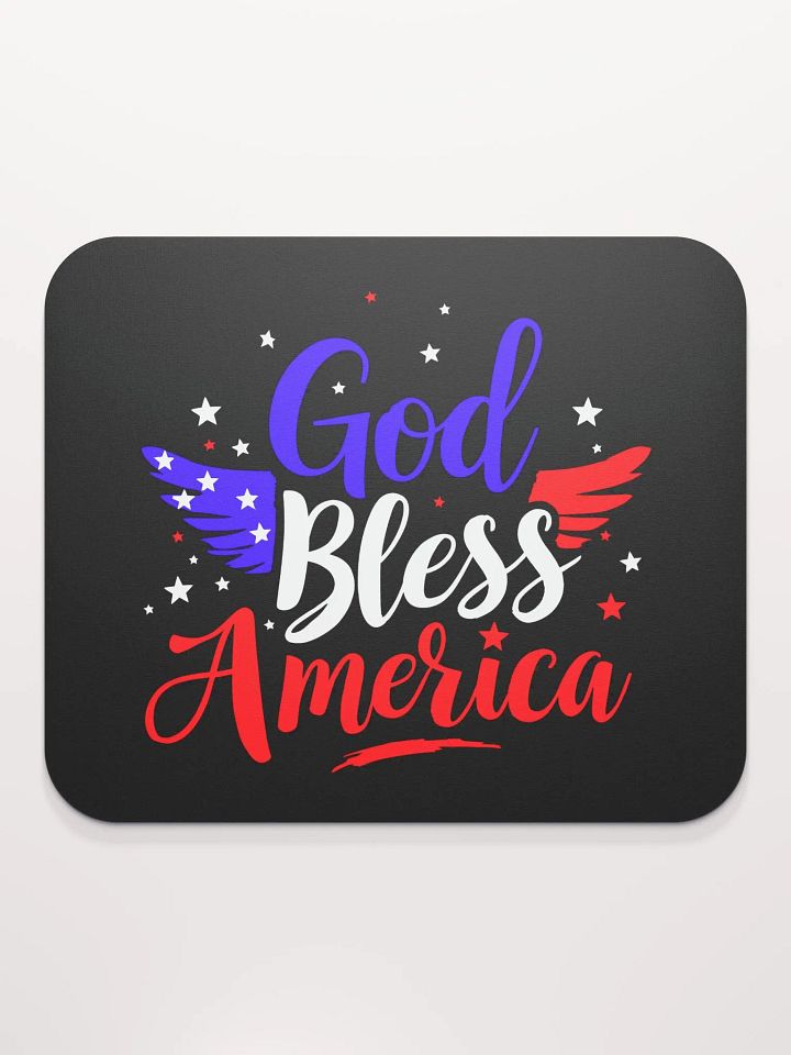 Mouse Pad: God Bless America product image (2)