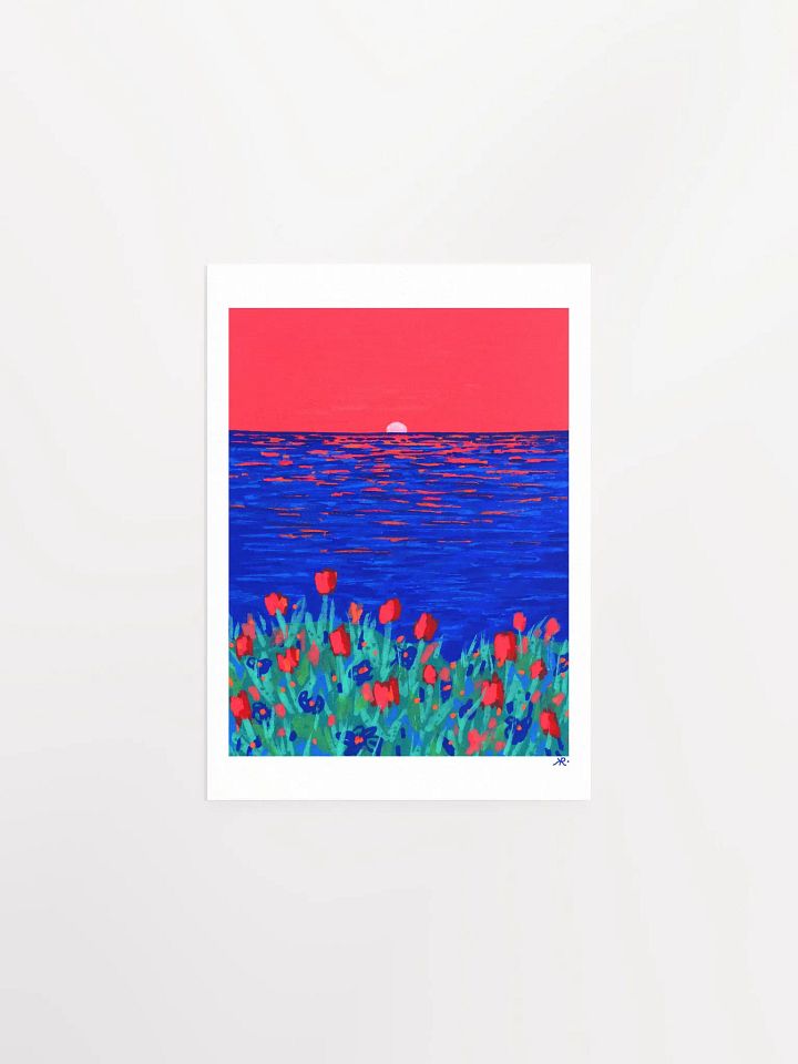Sparkling Sunset Tulips | Vibrant Landscape product image (1)