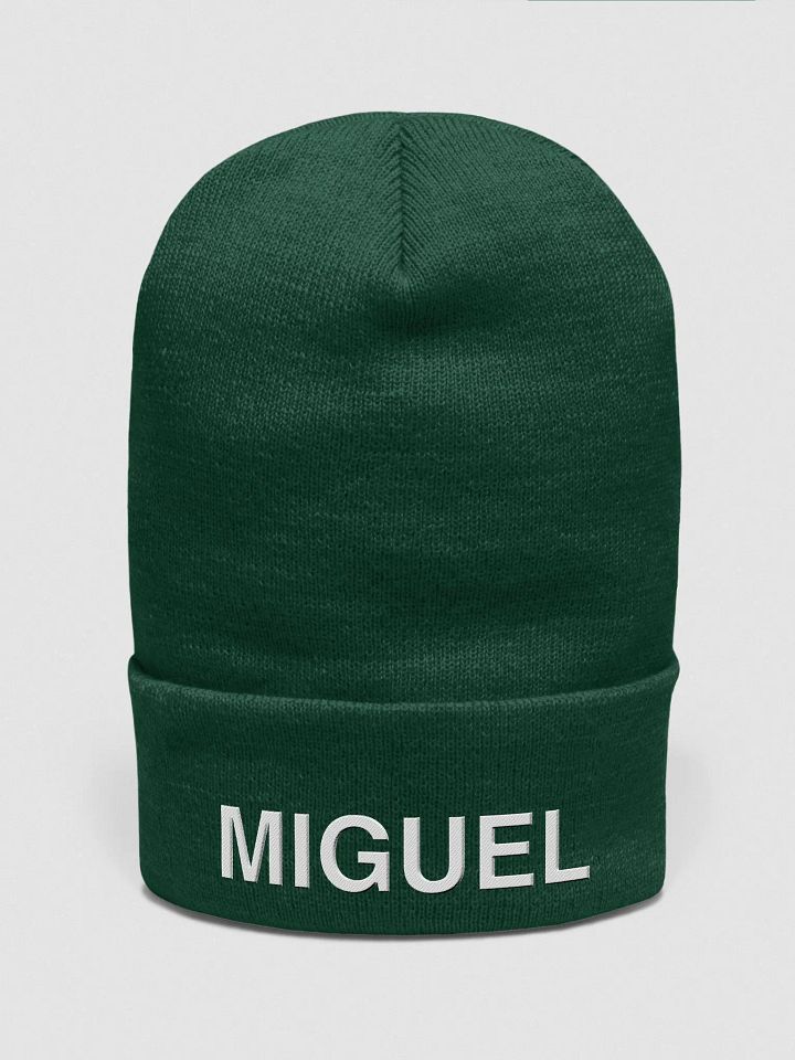 MIGUEL Name Beanie product image (2)