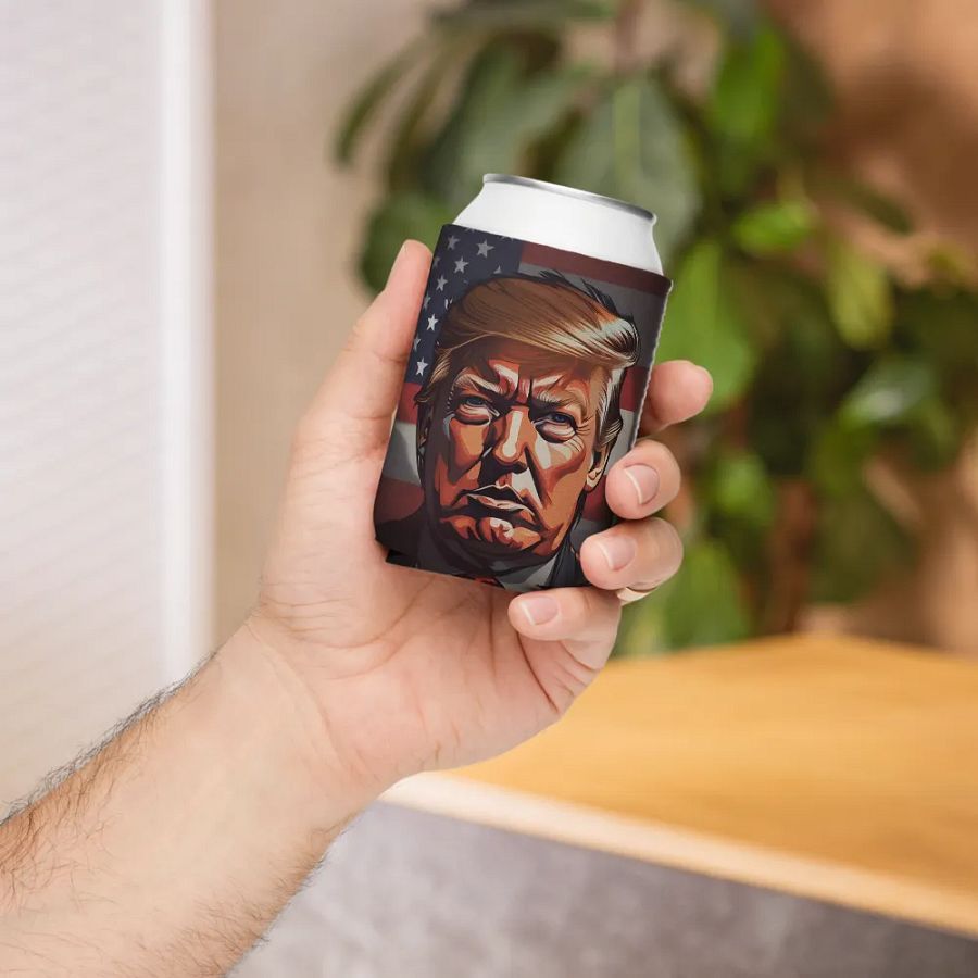Trump Mugshot! ~Coozie Can Cooler~ product image (6)