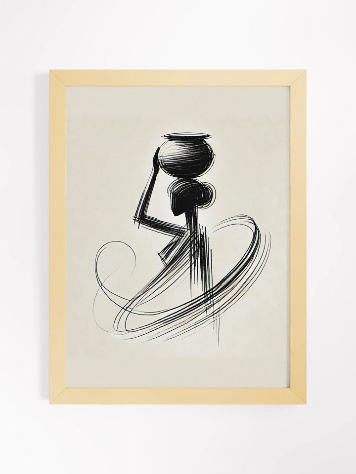 Graceful Pot Carrier - Framed Art product image (13)