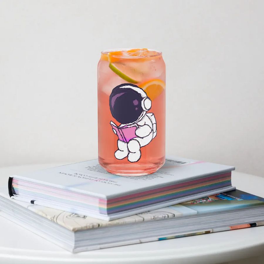 Reading Astronaut Can Glass product image (4)