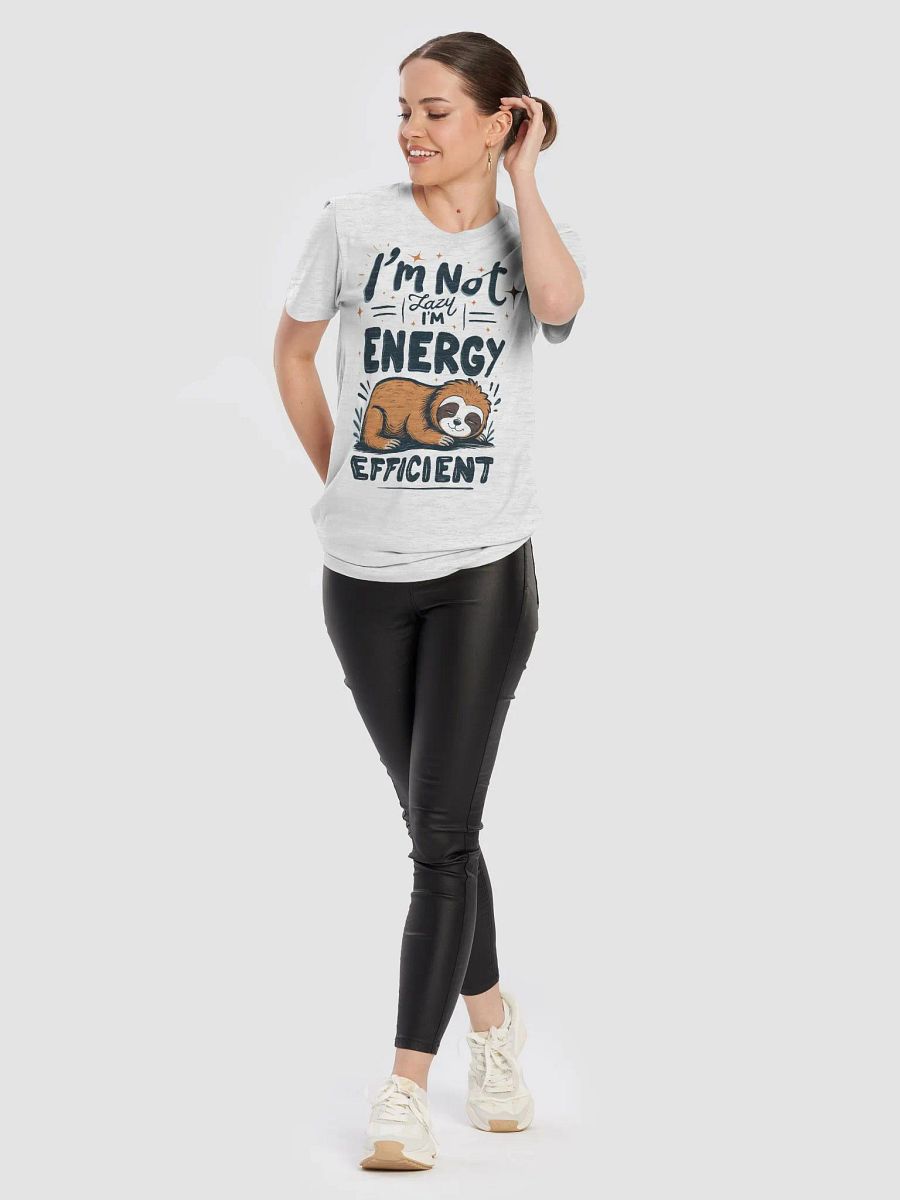 Energy Efficient Sloth T-Shirt product image (10)