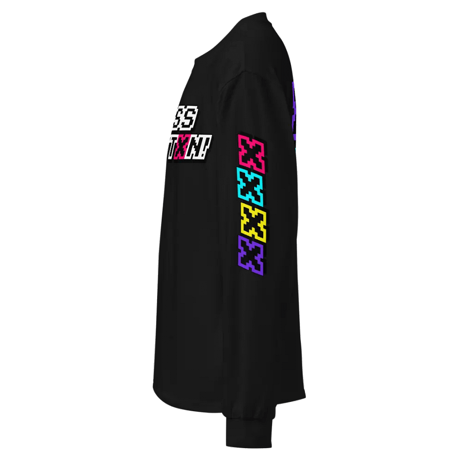 Prxss Thx Bxttxn! Premium Long-Sleeve product image (3)