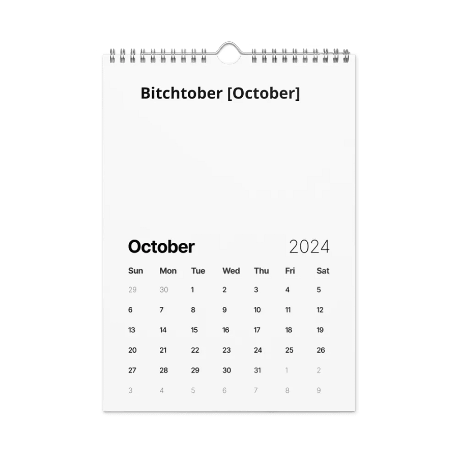 CUSS WORDS calendar 2024 product image (12)