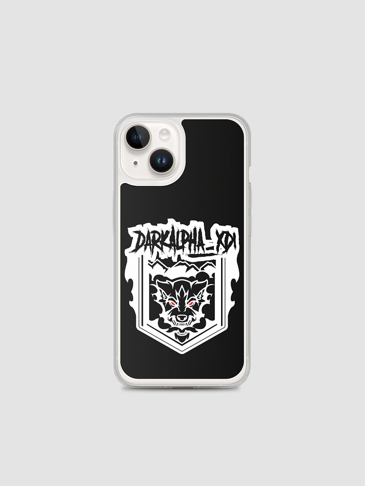 DarkAlpha Black Phone Case - iPhone product image (1)